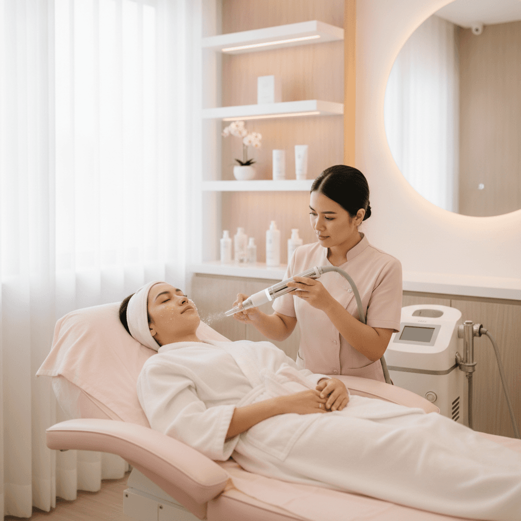 Manfaat Oxy Glow Facial untuk Kulit Kusam & Harganya