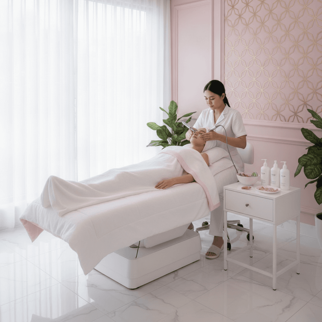 Perawatan Mengencangkan Wajah di Beauty Center DRW