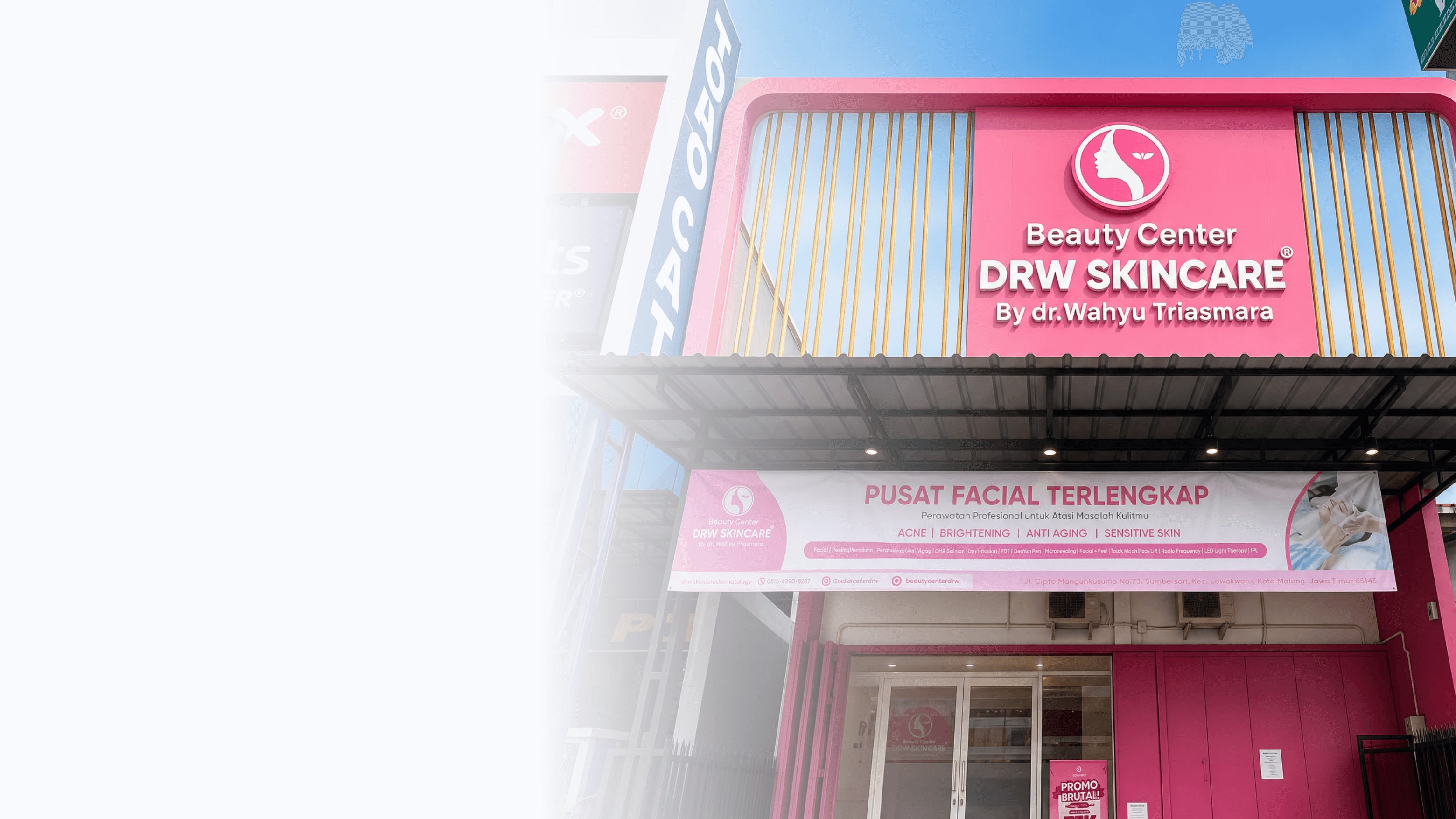 Beauty Center DRW Skincare Header